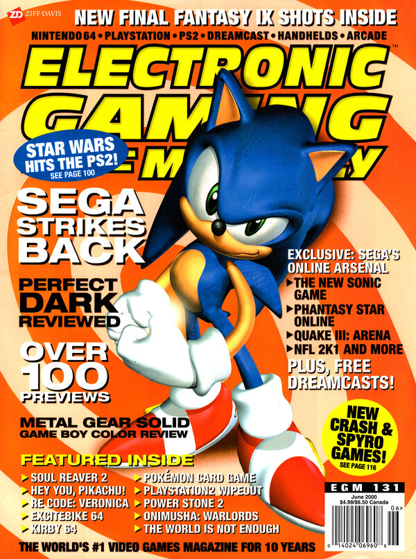 Electronic Gaming Monthly Issue 131 (June 2000) cover